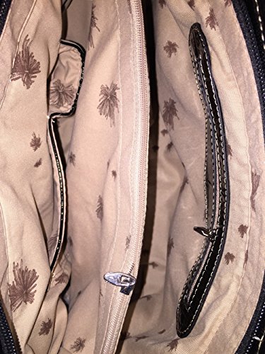 Texas West Women's Cross Flower Shoulder Handbag Purse in 3 Colors3