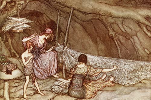 Tableau Les petites gens de Rackham pour créer une déco de chambre poétique