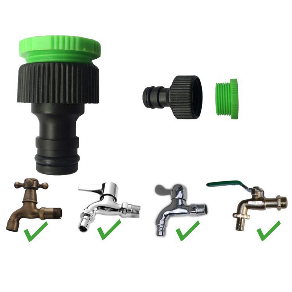 Tuyau D'Arrosage Extensible De 15,2 M, Tuyau D'Arrosage Flexible Avec Buse 3 Fonctions, Pistolet