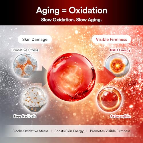 Image of Abib ASTA-NAD Red Effect Serum 1.05 Pump - NAD+ 1% & Astaxanthin 0.05% Anti-Aging Face Serum | 168-Hour Antioxidant Care | Korean Skincare, 1.01 fl oz