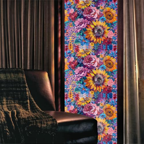 Vinilo decorativo para ventana 15.7x118 in REDAMANCY miniatura 2