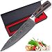 Chef Knife, AUGYMER 8 Inch Professional Chefs Knife Japanese High Carbon Stainless Steel Kitchen Sharp Chefs Knife
