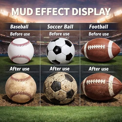 ZUAON 16oz Football Mud Kit