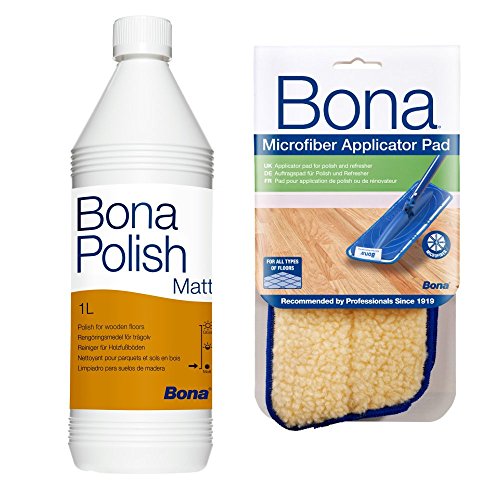 Preisvergleich Produktbild Bona Polish Matt 1 Liter inkl Auftragspad