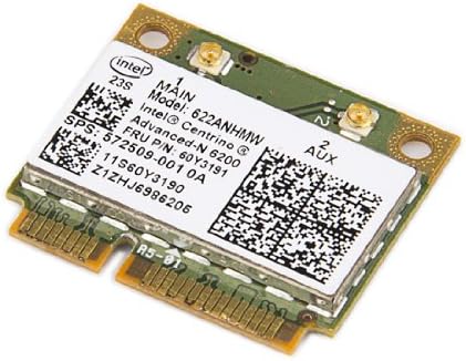 Intel 6200 622ANHMW AGN 802.11n Wireless N Half Mini Card for IBM T510 X201 T410
