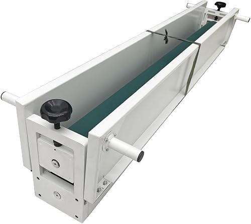 Miniatura 3 de INTSUPERMAI Máquina laminadora manual en frío de 51 pulgadas (51.181in) Máquina laminadora en frío de escritorio con mesa de trabajo plegable