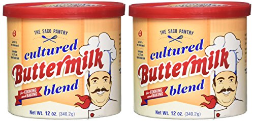 Saco Powdered Buttermilk, 12-ounce Can ( Multi-Pack)