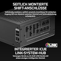 CORSAIR HX1000i Shift Vollständig Modulares ATX-Netzteil – Schwarz – Ansicht 4