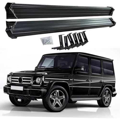 2Pzs Estribos Laterales Negros para Mercedes W463 G Class