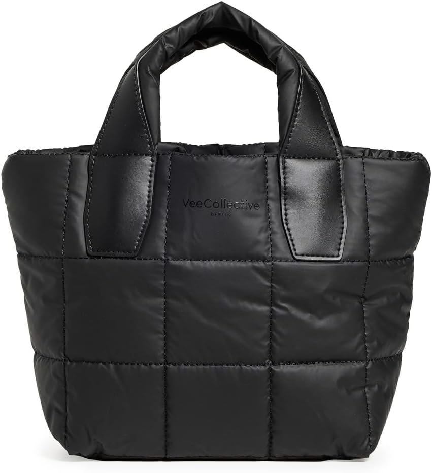 Vee Collective Women's Porter Tote Mini Matte Black