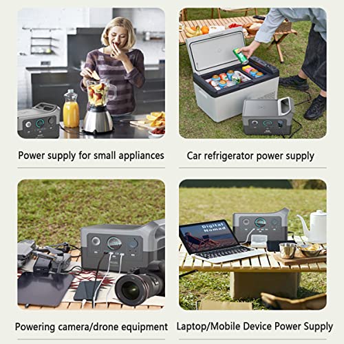 Portable Power Station, 700W-504Wh Outdoor Power Pack, Lithium Iron Phosphate Battery-1 Hour Fast Charge, Bidirectional Pd60W, 8 Output, Suitable For Home, Outdoor, Rv Solar Generator #TOP4