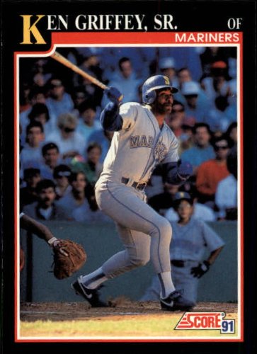 Amazon.com: 1991 Score Baseball Card #835 Ken Griffey Sr. Mint