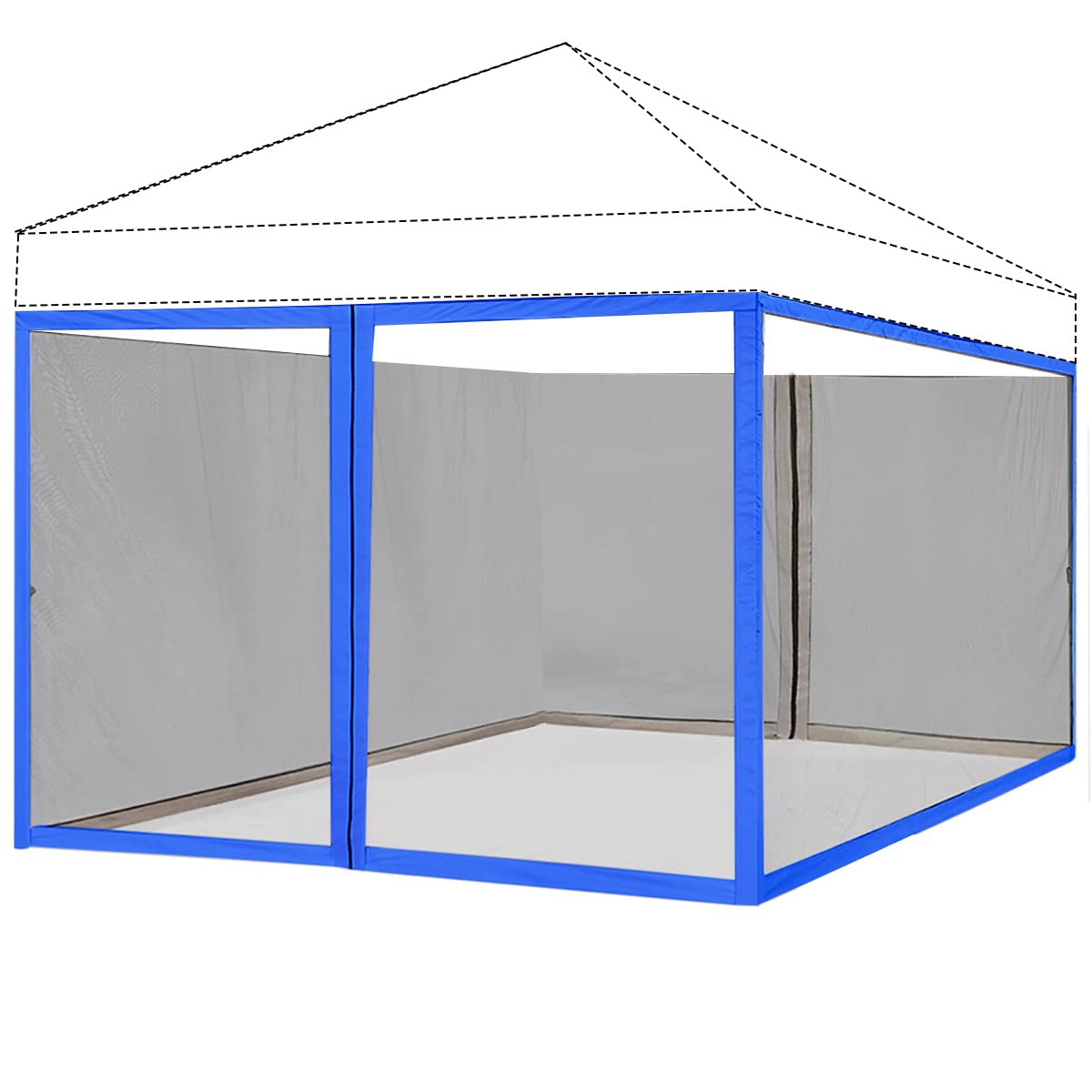 Quictent ワンタッチ タープテント 蚊帳テント 3段階調節 UVカット