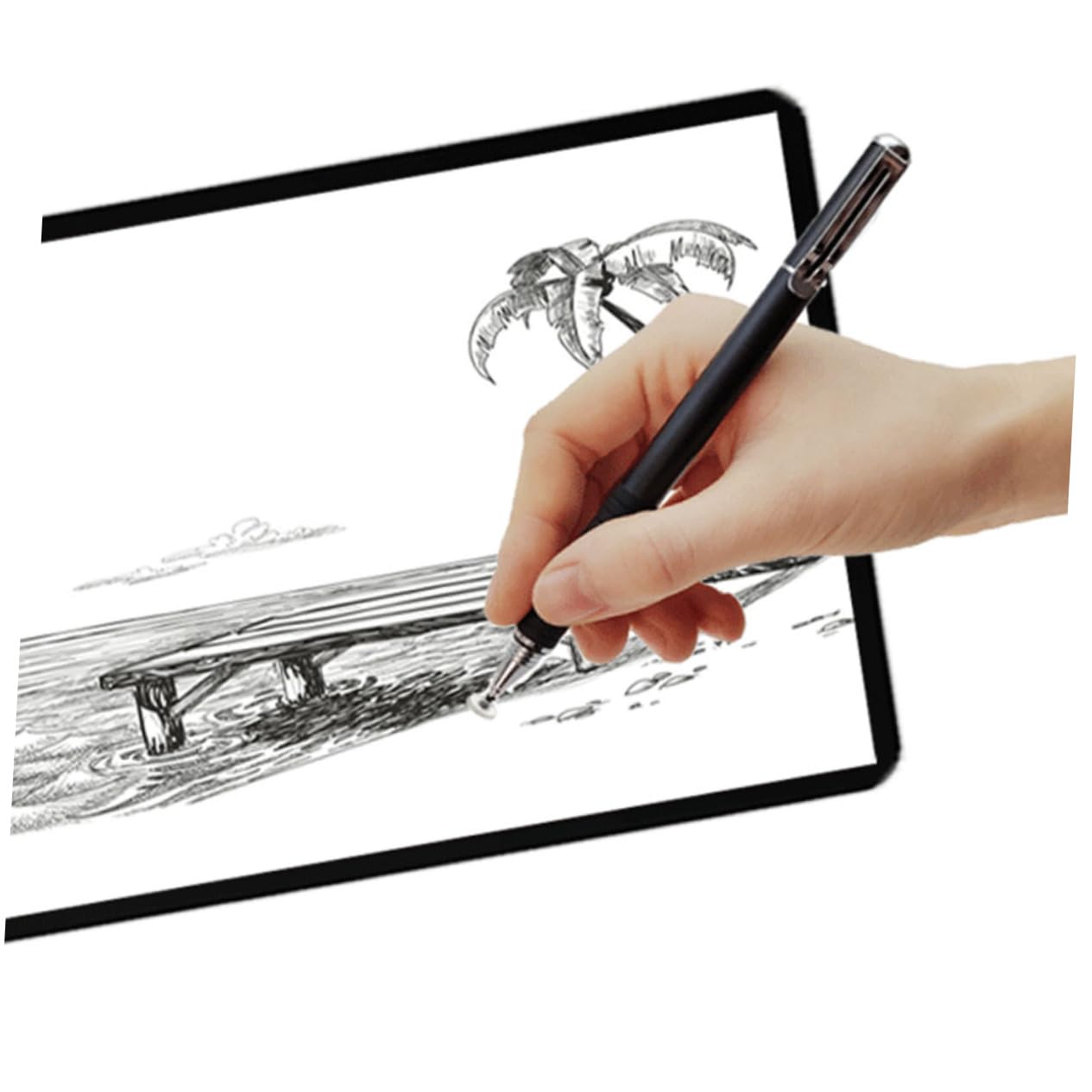 DOITOOL Stilo Capacitivo Per Tablet e Pennini Per Touch Screen Punta Non Graffiante Per Dispositivi Touchscreen