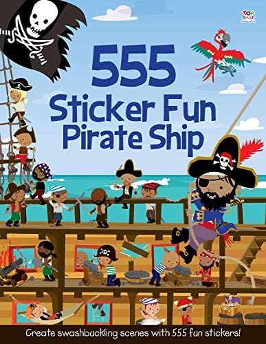 555 Sticker Fun: Pirate Ship