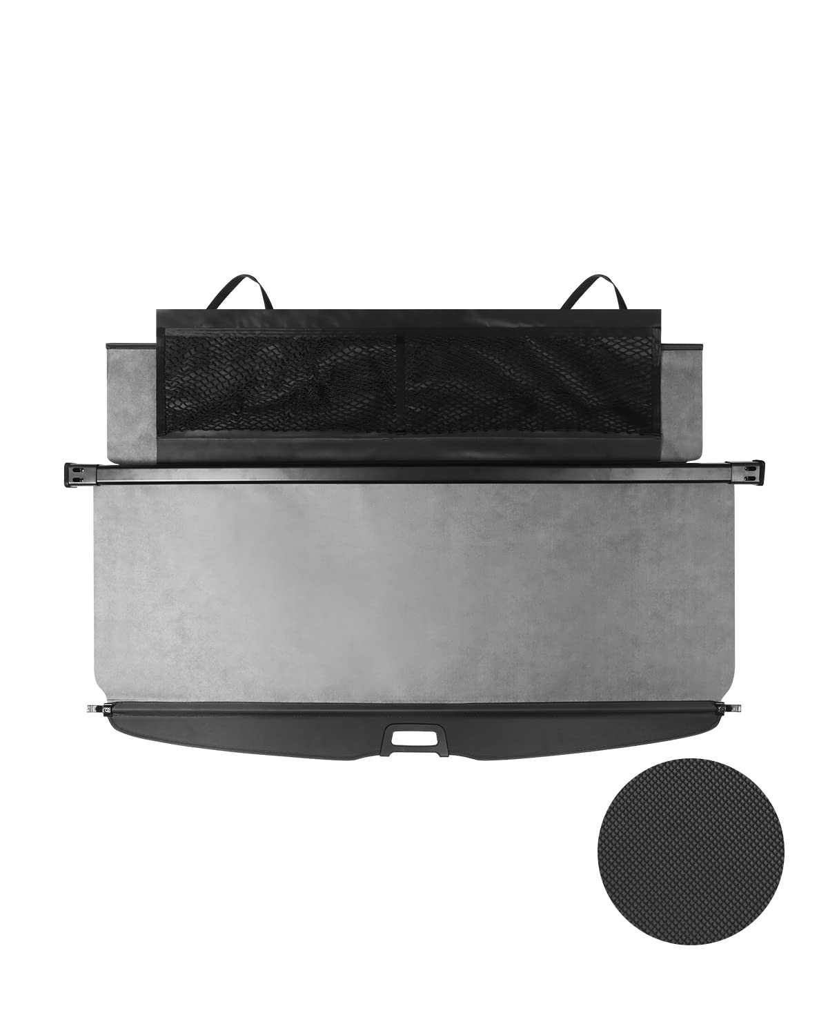 Photo 1 of Autorder Upgraded Cargo Cover Custom Fit for Toyota 4Runner 2010-2023 Accessories Trunk Shade Cover No Gap with Storage Cargo Net Retractable Security Shield Shade Black