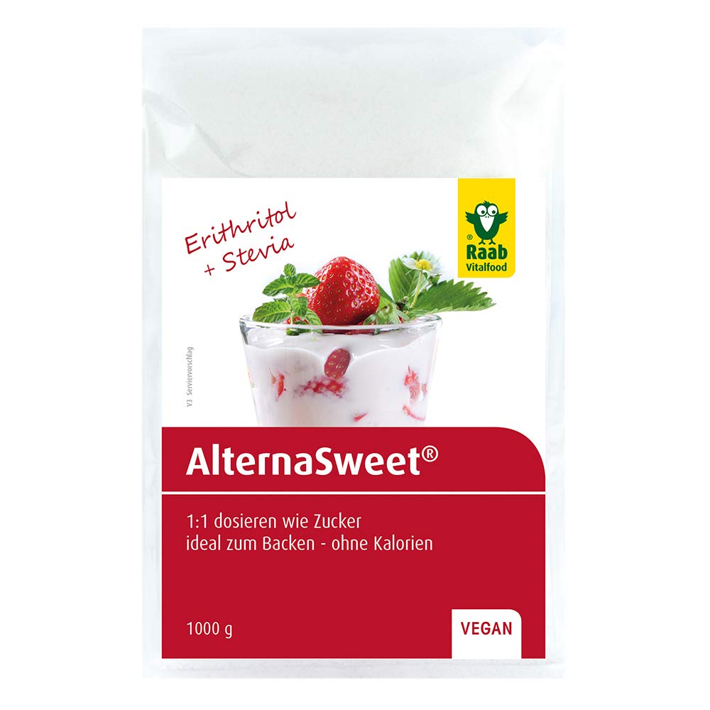 Raab Vitalfood GmbH AlternaSweet mit Erythritol und Stevia, vegan