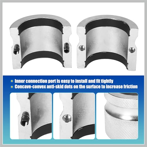 Image of Adjustable Fork Seal Driver 35mm-45mm Motorcycle Dirt Bike Fork Seals Tool for Harley Davidson for Suzuki for Kawasaki for Yamaha for Honda Replacement Car Parts