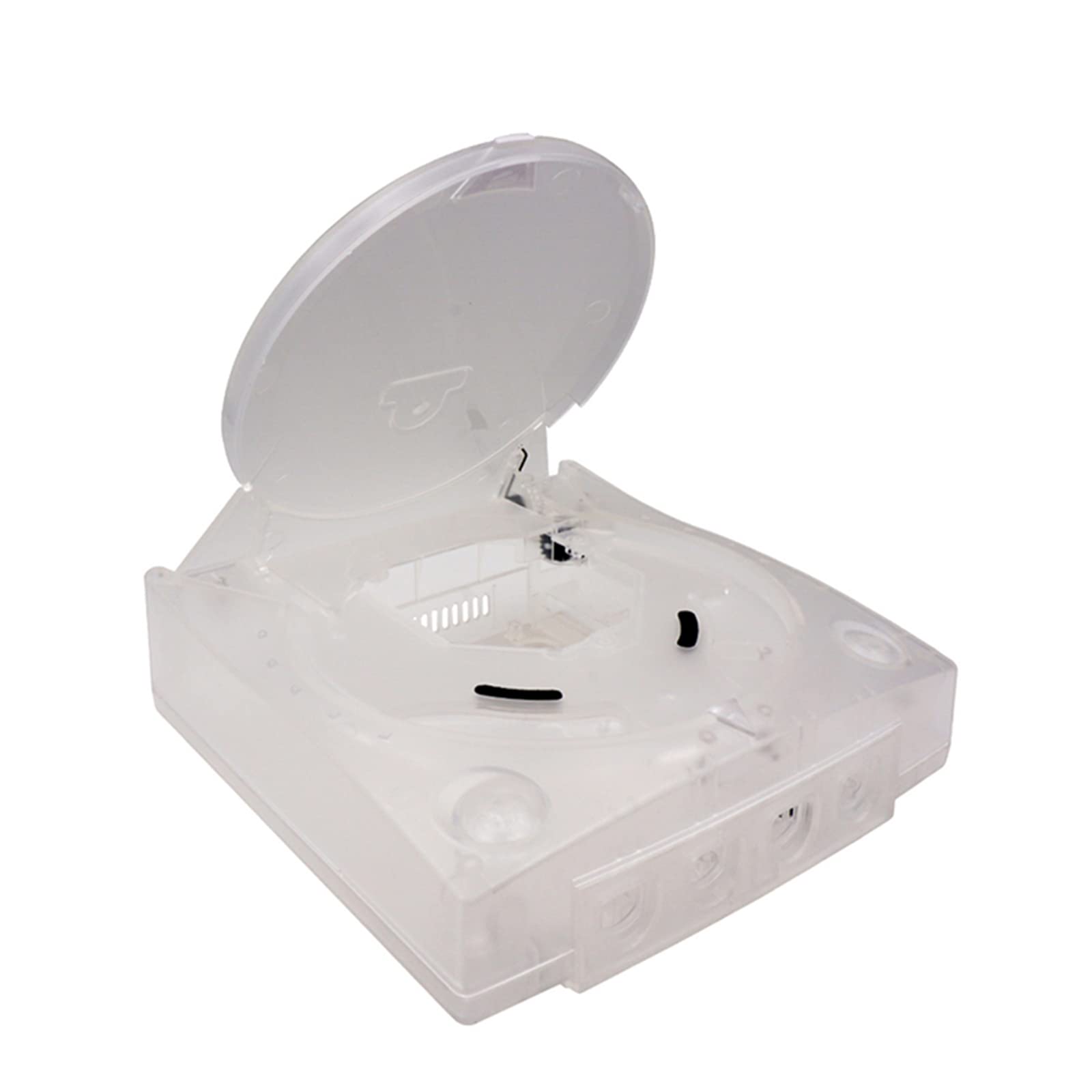 Alloggiamento di ricambio Shell Traslucido Custodia per Box Trasparente Retro Videogiochi Console Parti di Riparazione per Console di Gioco Box