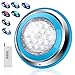 Colocado Directamente Bajo el Agua Roleadro 54W Luz de Piscina con Control Remoto IP68 Sumergible Led para Piscinas Multicolor Luz RGB Wall Mounted [AC/DC 12-24V]