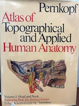 Hardcover Atlas of Topographical & Applied Human Anatomy: Head & Neck Book