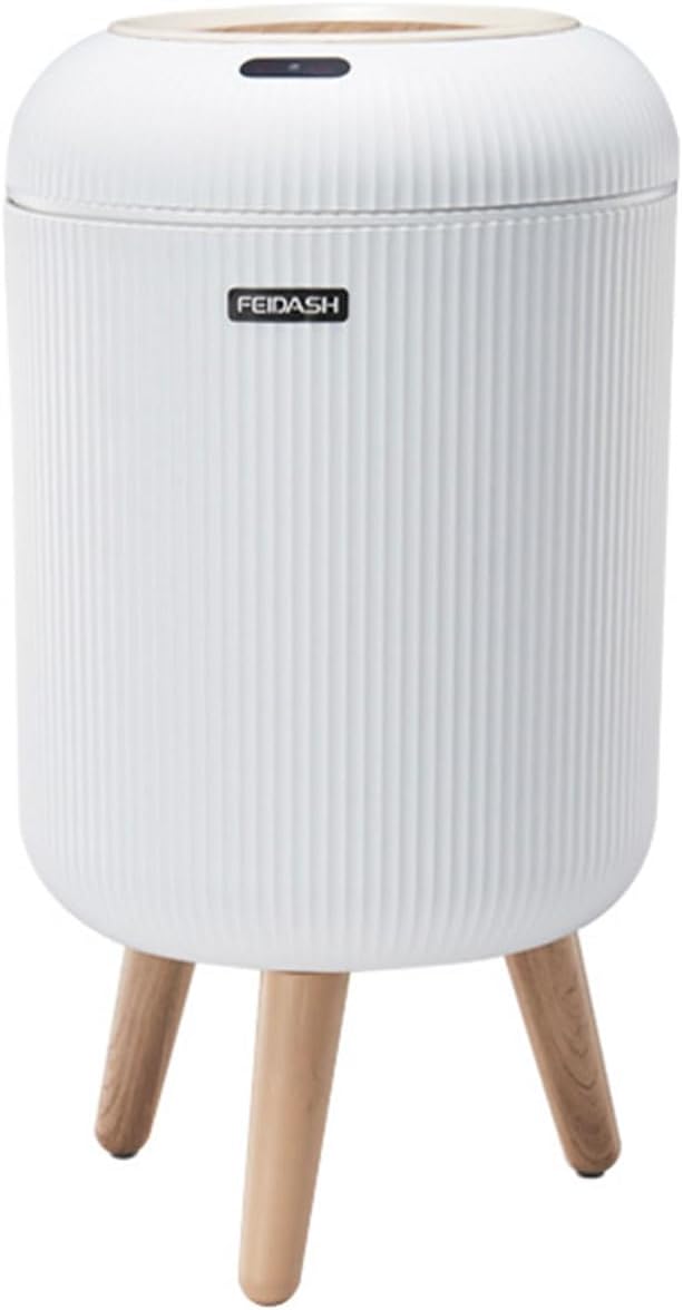 Automatic Sensors Trash Can for Bathroom Kitchen Luxury Smart Trash Bin Bedroom Waterproof Electric Waste Bin 9.5L/10L
