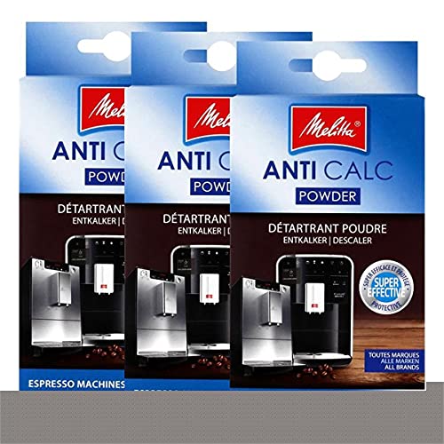 3 x machines expresso Melitta Anticalc