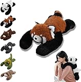 Plusieurs tailles disponibles : 30 cm, 45 cm et 65 cm pour s'adapter à tous vos besoins : voyage, câlins ou soutien corporel. Drapez-le sur vos épaules, placez-le sur vos genoux ou serrez-le dans vos bras la nuit