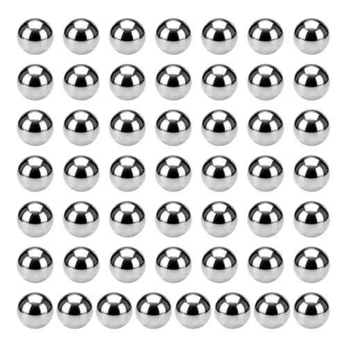 Image of sourcing map 100Pcs 6mm Bearing Balls, 316L Stainless Steel G200 Precision Balls for Bearings Bicycles Casters Automotive Part and DIY (Mirror Polished)