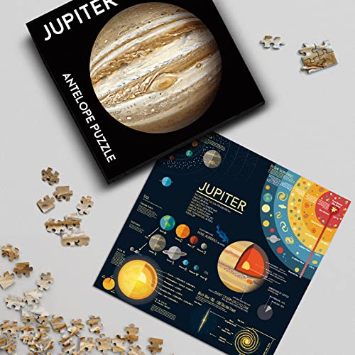 Antelope - 1000 Piece Puzzle for Adults, Jupiter Jigsaw Puzzle, Space Collection, High Resolution, No Dust by ANTELOPE - Used condition - Image 5