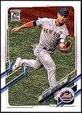 2021 Topps #517 Michael Conforto New York Mets (Baseball Card) NM/MT Mets