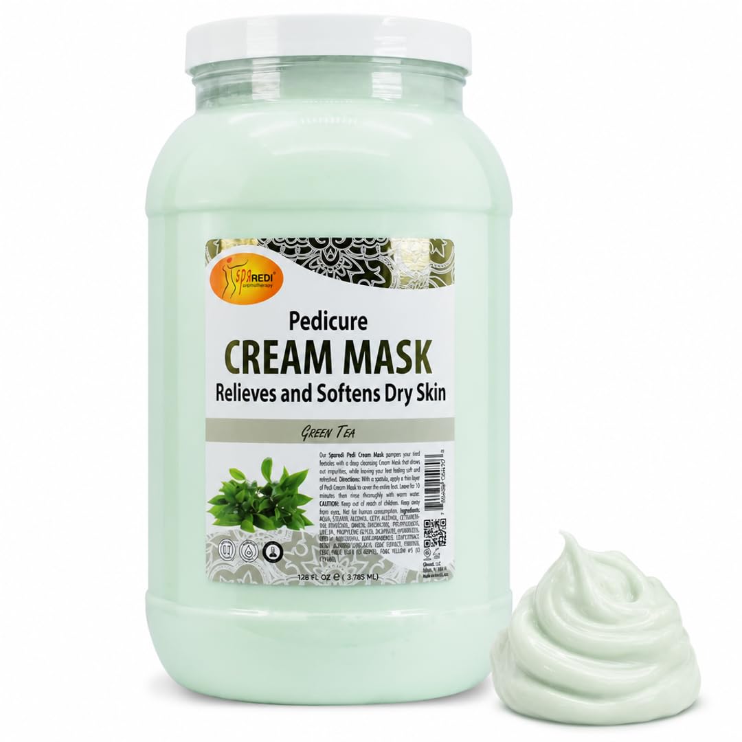 SPA REDI Salon Pedicure Foot Mask, Deep Moisturizing, 128 oz