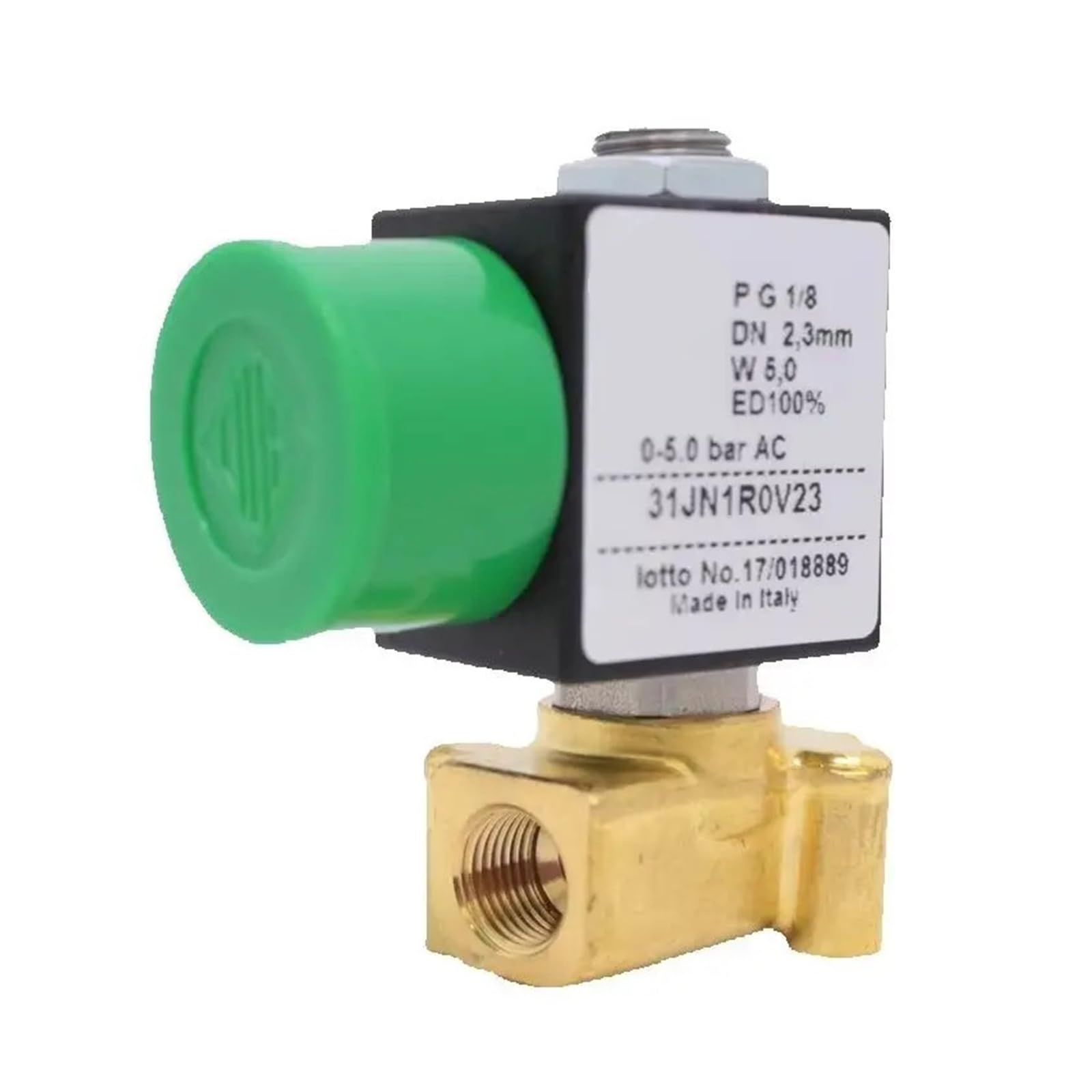 VSPPJYFG 31JN1W0V12 31JN1W0V23 General purpose Three-way solenoid valves direct acting G1/8 brass threaded connection(AC24V,31JN1W0V23)