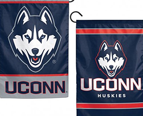 Drapeau Connecticut Huskies pour décorer votre jardin les jours de match