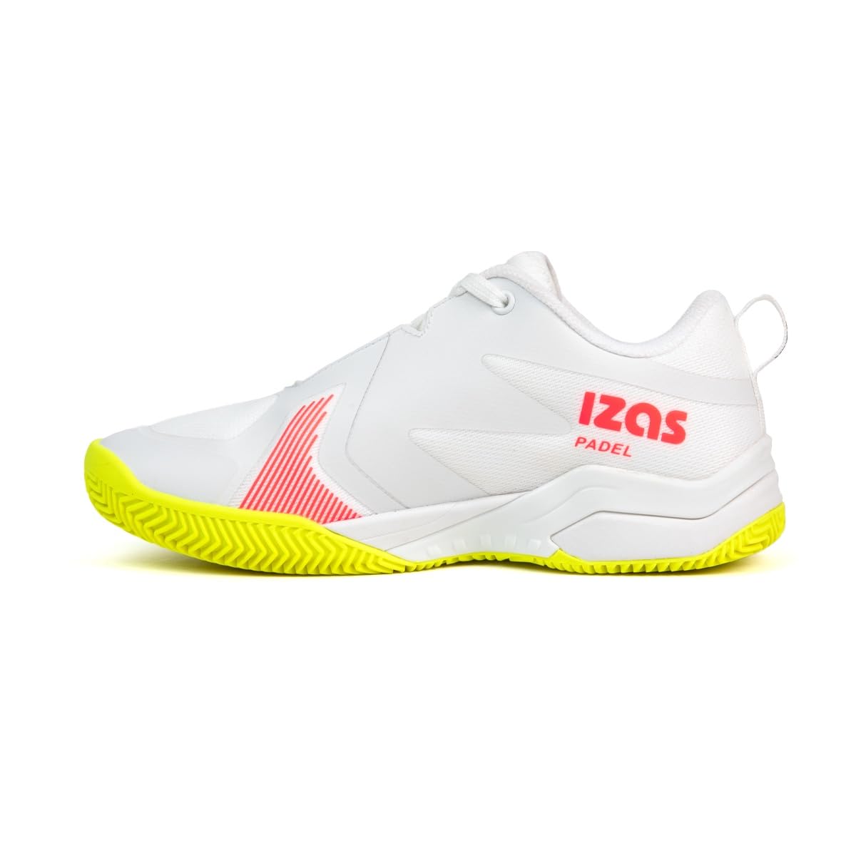 Zapatillas de Pádel Izas Gratal Unisex Antideslizantes Ligeras Transpirables Blanco Negro Amarillo