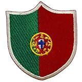 escudos portugal venda Dimensiones precisas: mide 6,3 x 5,5 cm, tamaño perfecto para diversas aplicaciones en ropa y accesorios