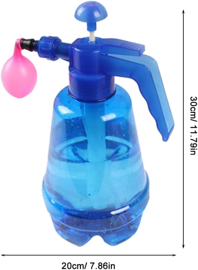 ERINGOGO 500pcs Portable Water Balloon Pump with Assorted Balloons for Boy Girl for Outdoor Parties and Pool Fun Quick-fill Tool for Summer Activities