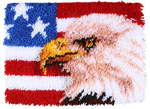 Image of Wonderart Latch Hook Yarn, American Eagle