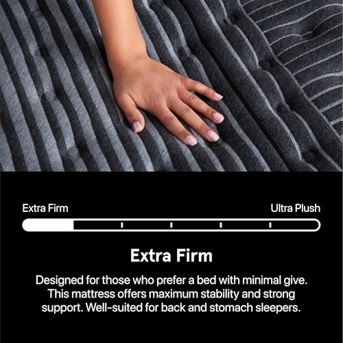 Beautyrest Black Series One 13.5" Extra Firm Queen Mattress - Breathable, Cooling, and Supportive - CertiPUR-US Certified, 100-Night Sleep Trial, and 10-Year Limited Warranty - Image 3
