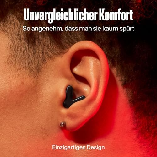 Alpine Tune Hearing Protection Concert Earplugs - 19dB Hi-Fi - Black | Crystal clear & balanced sound. Ergonomic oval attachments, 4 sizes (XS-L), for festivals, parties, raves & clubs. - View 5