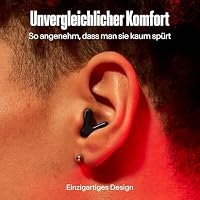 Alpine Tune Ohrstöpsel für Konzerte und Musik, Festival Ohrstöpsel mit Schalldämpfung, Hifi Klangqualität, 19dB Gehörschutz mit Klarem Klang, 4 Größen, Für Festivals, Partys, Raves & Clubs, Schwarz – Ansicht 3