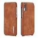 Produktbild QLTYPRI Huawei P20 pro Hülle, Premium PU Leder Handyhülle Ultra Dünne Ledertasche Magnetverschluss Standfunktion & Kartenfach Wallet Case Flip Schutzhülle für Huawei P20 pro - Braun