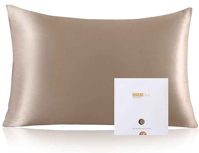u shaped pillow case silk