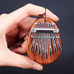 Kiwochy Mini piano pouce 8 touches Kalimba Marimba Mini piano doigt Kalimba avec cordon portable en bois massif doigt… - Les Beatles, Paul McCartney, John Lennon, RIngo Starr, George Harrison Kiwochy Mini piano pouce 8 touches Kalimba Marimba Mini piano doigt Kalimba avec cordon portable en bois massif doigt… – Image 3