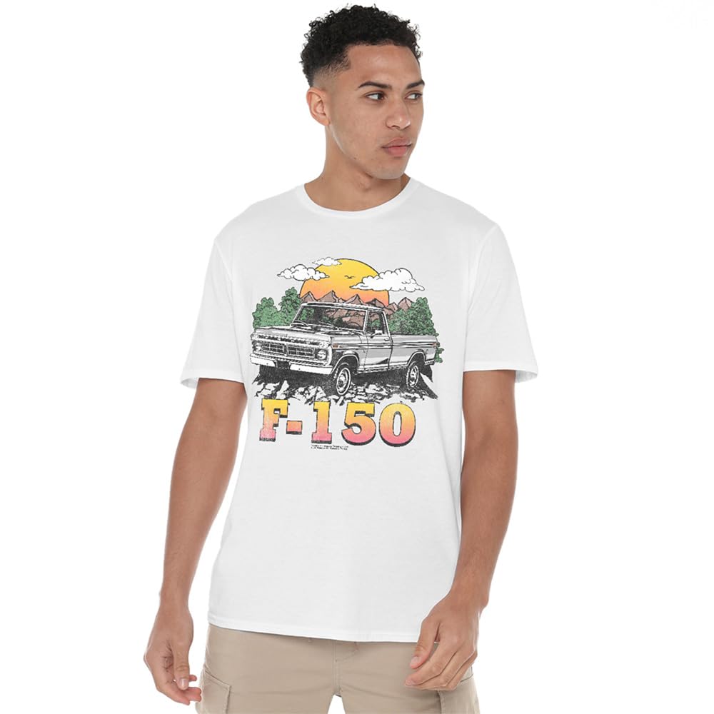 Ford Bronco F150 Mountain Ride Unisex T Shirt, White, XX-Large