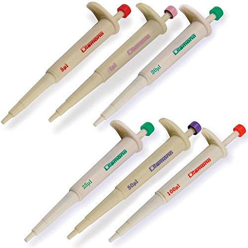 Globe Scientific Diamond 3322P Jr. Mini Pipette Pack, Autoclavable (Pack of 6)