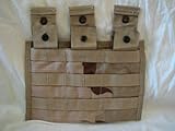 Military Surplus MOLLE II Desert Triple 3 Mag Ammo Pouch