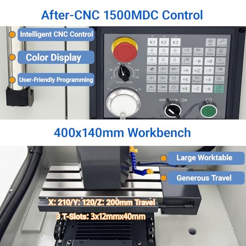 EQCOTWEA CNC Milling Drilling Machine