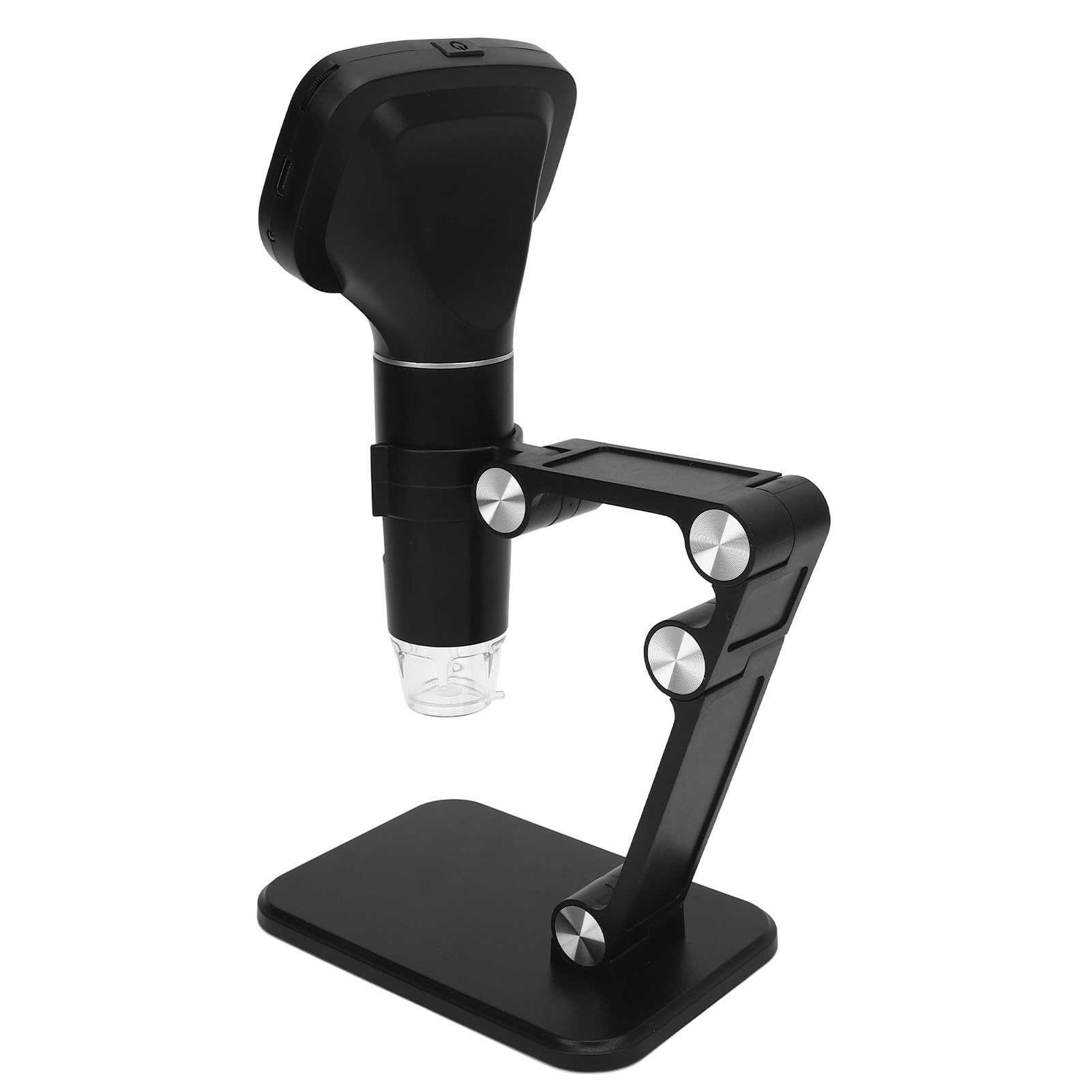 TARSHYRY Microscopio Portátil, Microscopio Digital Portátil con Aumento de 1600x con Pantalla IPS, para Tomar Fotos y Vídeos, para Inspección, Reparación de Placas de Circuito, Colección