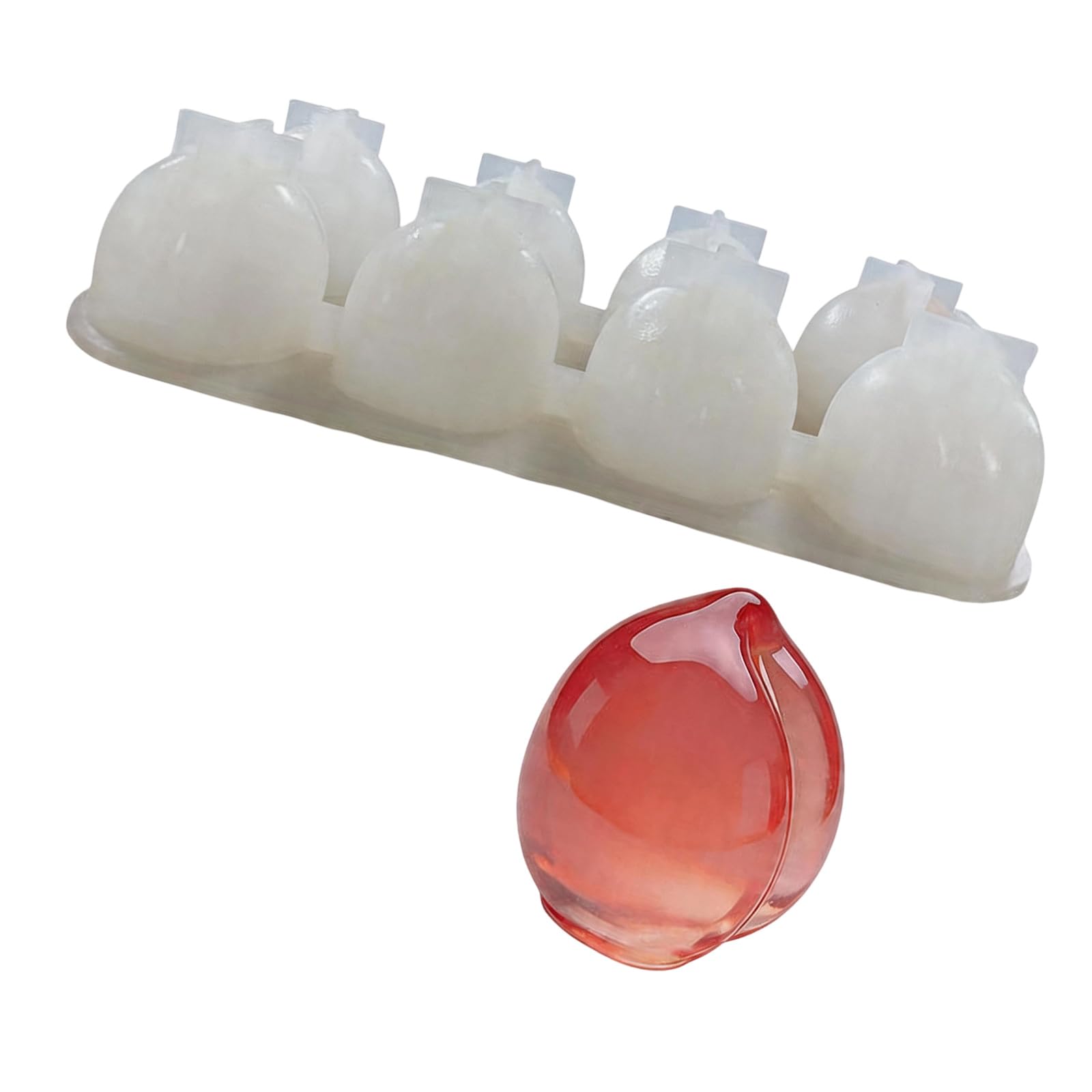 TQUXNGA Flexible 8 Compartment Silicone Cake Molds Baking for Dessert and Party Treat Kitchen Gadget Elastomer Baking Cast